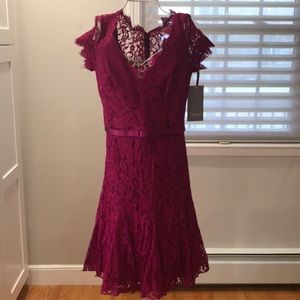 Theia Couture lace dress
